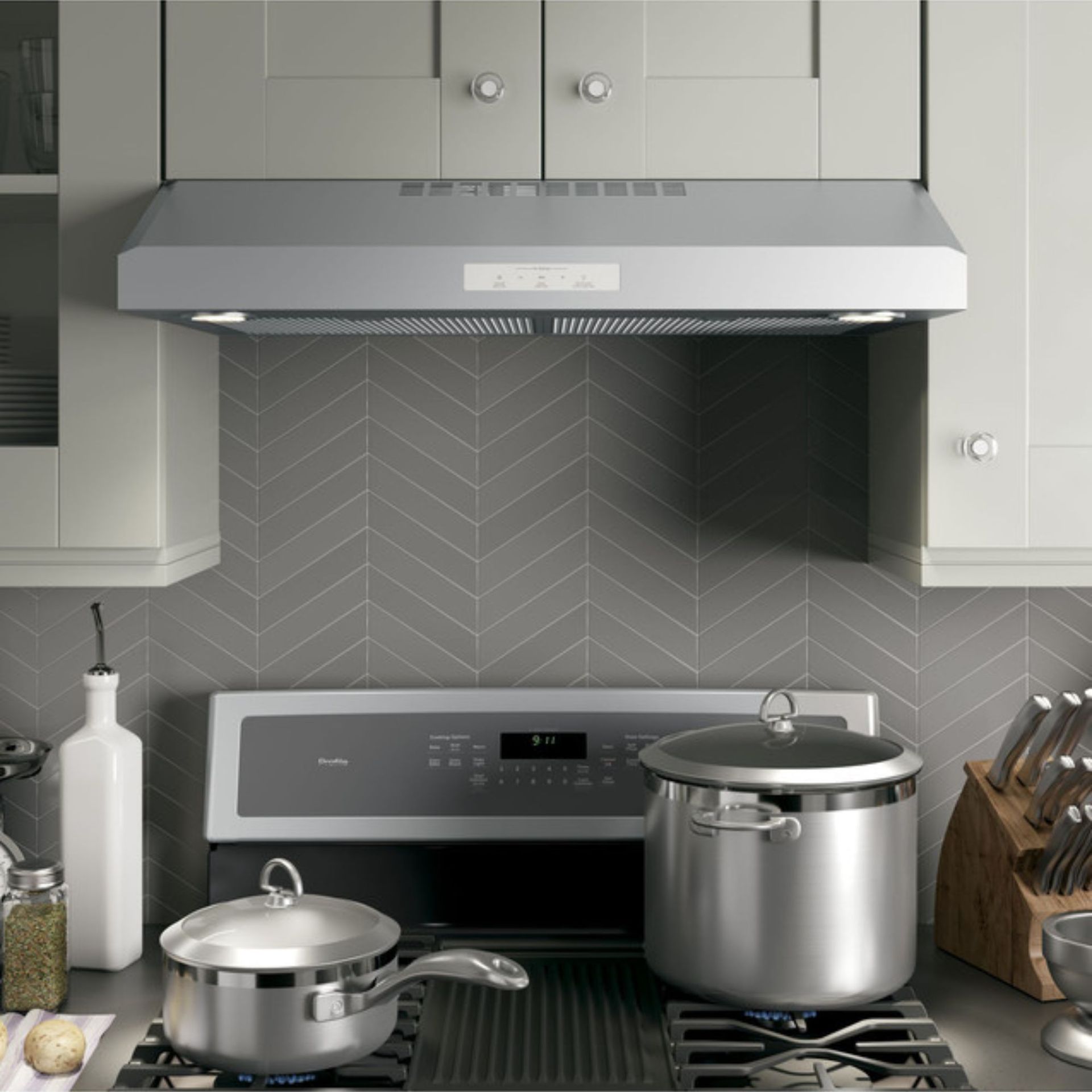 GE JVX5360SJSS Range Hood