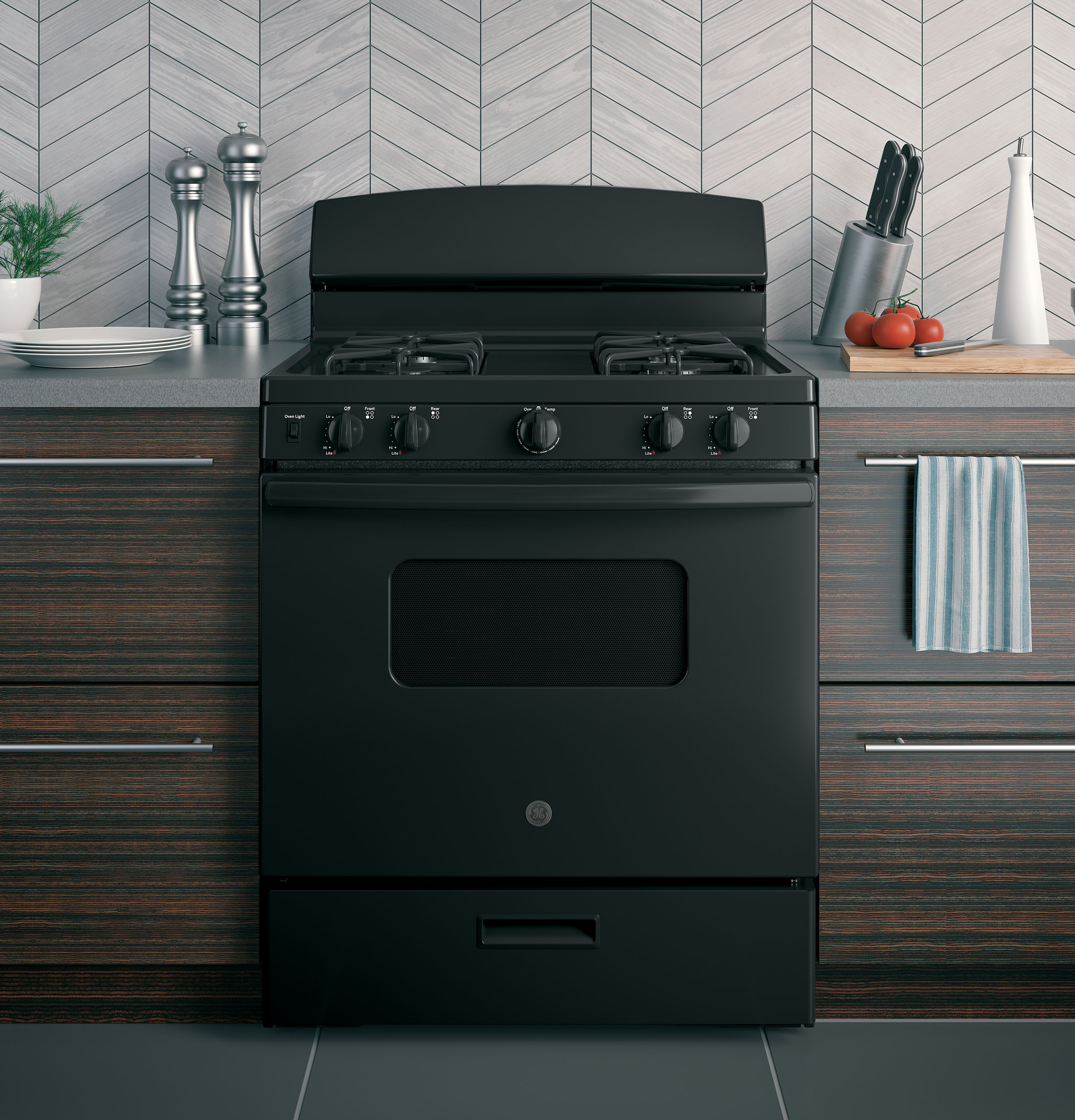 GE JGBS10DEMBB Range Stove